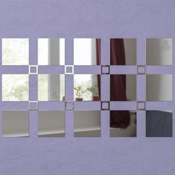 Espelho Decorativo Acrílico 1,90x1,10M Grande Sala Quarto - 3