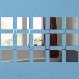 Espelho Decorativo Acrílico 1,90x1,10M Grande Sala Quarto - 5