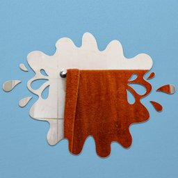 Espelho Decorativo Banheiro 50cm Acrílico Splash - 4
