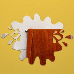 Espelho Decorativo Banheiro 50cm Acrílico Splash - 7