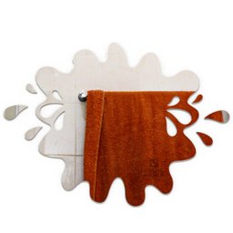 Espelho Decorativo Banheiro 50cm Acrílico Splash - 5