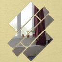 Ver imagem 5 de Espelho Decorativo Retângulos Acrílico Espelhado 6 Peças