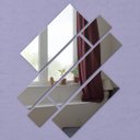 Ver imagem 7 de Espelho Decorativo Retângulos Acrílico Espelhado 6 Peças