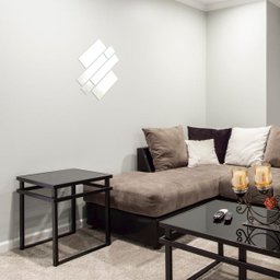 Espelho Decorativo Retângulos Acrílico Espelhado 6 Peças - 4