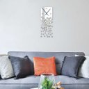 Ver imagem 3 de Relógio de Parede Espelho Acrílico Abstrato Sala Quarto