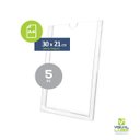 Ver imagem 2 de Display de Parede PS A4 21x30cm 5 peças