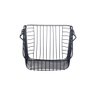 Cesto Organizador Empilhável Quadrado Grande Preto Mor - 2