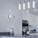 Ver imagem 2 de Relógio Parede Espelho Moderno 35cm de Diâmetro