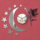 Ver imagem 4 de Relógio de parede infantil Fada Grande