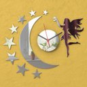 Ver imagem 6 de Relógio de parede infantil Fada Grande