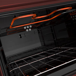 Forno Elétrico Mueller Fratello Vetro 44 Litros Vermelho - 220v - 5