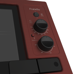 Forno Elétrico Mueller Fratello Vetro 44 Litros Vermelho - 110v - 5