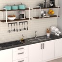 Ver imagem 5 de Nicho Industrial Decorativo para Cozinha 100cm Bm F.gnd