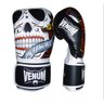 Kit Boxe Muaythai Venum Santa Muerte 3.0 Black 12oz - 2