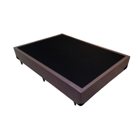 Base Box Viúva Corino Homequeen Marrom 40x128x188