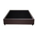 Ver imagem 4 de Base Box Viúva Corino Homequeen Marrom 40x128x188