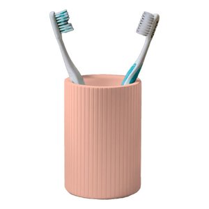 Porta Escova de Dente e Maquiagem Acessório Decorativo - Nude
