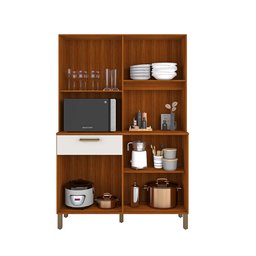 Armario de Cozinha Pequeno Jade 120cm Resistente - 3