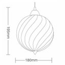 Ver imagem 3 de Pendente Cúpula de Vidro Redondo TD 3005 Taschibra