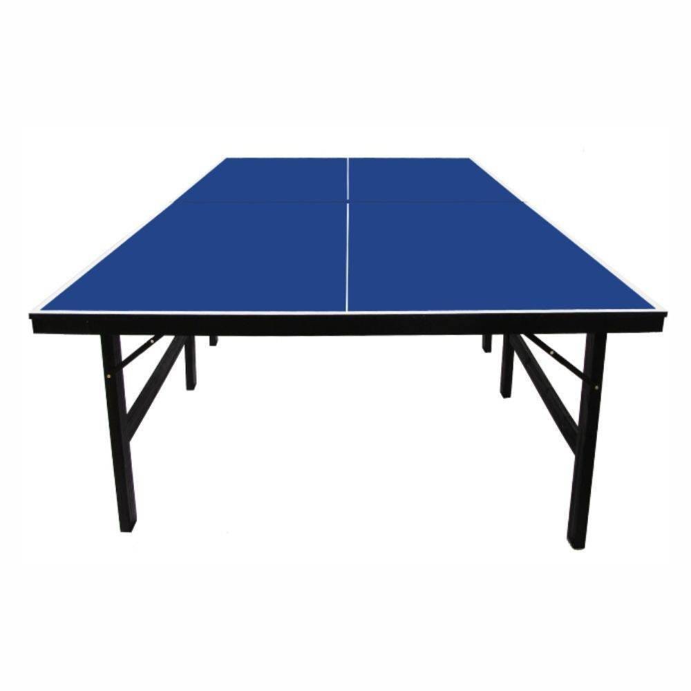 Mesa de Tenis de Mesa Ping Pong Klopf 1002 Mdp 18mm Azul Oficial - 3
