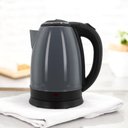 Ver imagem 2 de Chaleira Elétrica 1,8l em Inox Cinza 220v 1500w Rápida Fervura