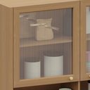 Ver imagem 5 de Armário de Cozinha 120cm 2 Portas com Vidro Marina Freijó L01 - Mpozenato