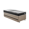 Bicama Box Baú Solteiro com Colchão Gransleep Ecoflex Molas Verticoil Courino Linho Bege 88x188 - 10