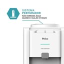 Ver imagem 3 de Bebedouro de Coluna Philco PBE80A Compressor Natural e Gelada 20L Branco 110V