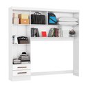 Ver imagem 3 de Guarda Roupa Modulado Paris 5 Portas com Espelho e 2 Gavetas