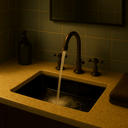 Ver imagem 2 de Cuba de Embutir Retangular Kohler Verticyl para Banheiro 44x33cm Branca | 2882BR-0 Preta sem Válvula