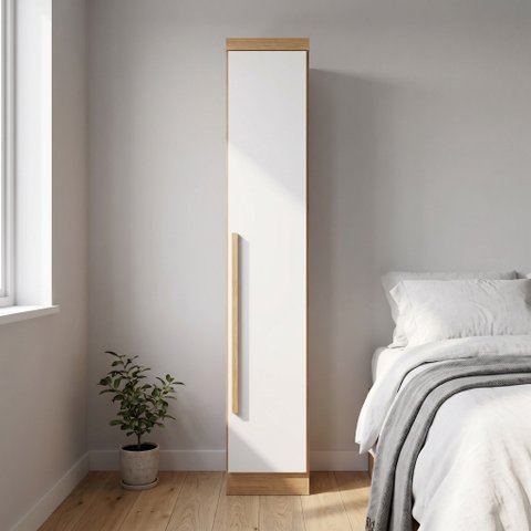 Módulo de Guarda Roupa com 1 Porta 100% MDF Cairo