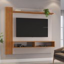Ver imagem 2 de Painel para TV Loki 65" 170cm MDF-MDP com LED Off White Off!