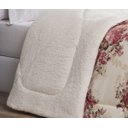 Ver imagem 2 de Coberdrom Casal Queen Winter 100% Algodão 01 Peça - Floral Vermelho