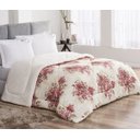 Ver imagem 1 de Coberdrom Casal Queen Winter 100% Algodão 01 Peça - Floral Vermelho