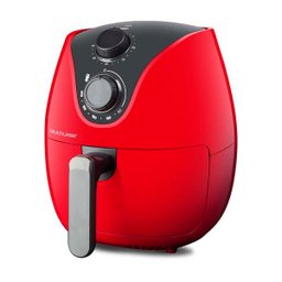 Air Fryer 4l Vermelha 220v - 1500w Com Grade - Ce084 - 3 Air Fryer 4l Vermelha 220v - 1500w Com Grade - Ce084 - 3