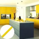 Ver imagem 1 de Plástico Adesivo Contact Leotack Amarelo com 10 Metros