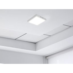 Painel Plafon Luminária Led Quadrado Sobrepor 18w 6500/3000k:branco - 4