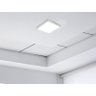 Painel Plafon Luminária Led Quadrado Sobrepor 18w 6500/3000k:branco - 4