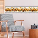 Ver imagem 4 de Faixa Decorativa Adesiva (autocolante) - Floral Amarelo Vibrante