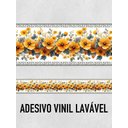 Ver imagem 2 de Faixa Decorativa Adesiva (autocolante) - Floral Amarelo Vibrante