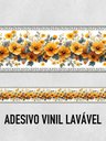 Ver imagem 2 de Faixa Decorativa Adesiva (autocolante) - Floral Amarelo Vibrante