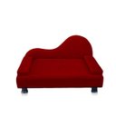 Ver imagem 4 de Mini Sofá Cama Divã Pet Cães e Gatos Orgânico Confortável e Reforçado Suede