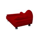 Ver imagem 5 de Mini Sofá Cama Divã Pet Cães e Gatos Orgânico Confortável e Reforçado Suede