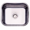 Ver imagem 1 de Cuba de Embutir para Cozinha Tramontina Retangular 40 BL Válvula de 3.1/2