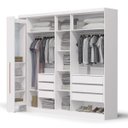 Ver imagem 2 de Guarda-Roupa Casal 6 Portas 6 Gavetas F546 Kappesberg
