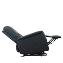Ver imagem 2 de Poltrona Massagem Reclinável Pulse Domann Design Pu Preto C/ Controle Base Metal Sistema Power Lift