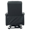 Ver imagem 4 de Poltrona Massagem Reclinável Pulse Domann Design Pu Preto C/ Controle Base Metal Sistema Power Lift