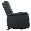 Ver imagem 3 de Poltrona Massagem Reclinável Pulse Domann Design Pu Preto C/ Controle Base Metal Sistema Power Lift