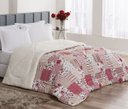 Ver imagem 1 de Coberdrom Casal Queen Winter 100% Algodão 01 Peça - Patchwork Vermelho