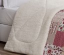 Ver imagem 2 de Coberdrom Casal Queen Winter 100% Algodão 01 Peça - Patchwork Vermelho